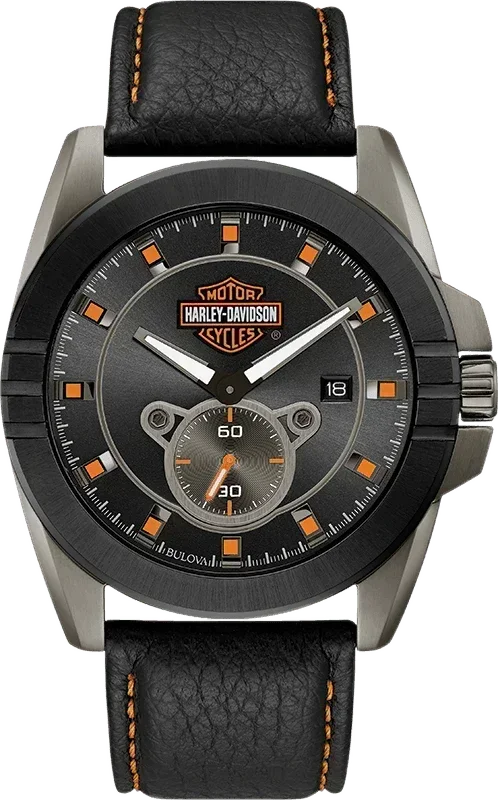 Harley Davidson Quartz Mens Watch 78B182