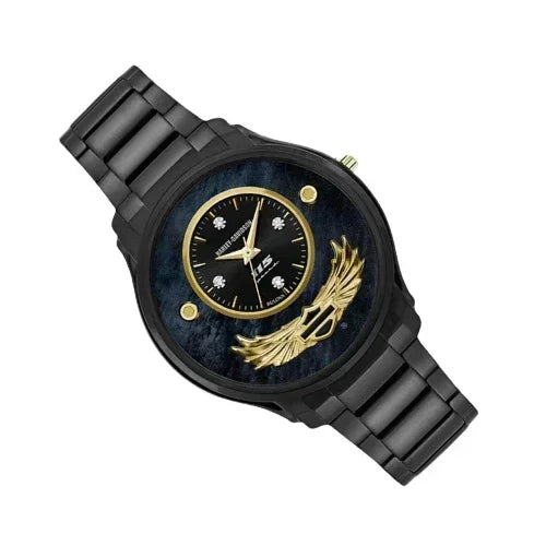 Harley Davidson 115 Anniversary Quartz Womens Watch 78P101