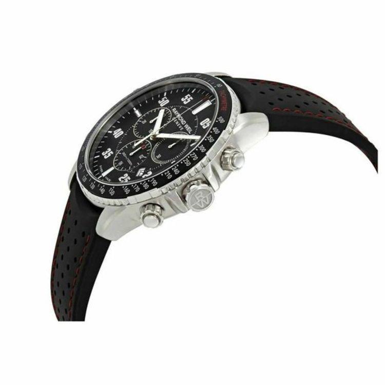 Raymond Weil Tango Chronograph Black Dial Men's Watch 8570-SR1-05207