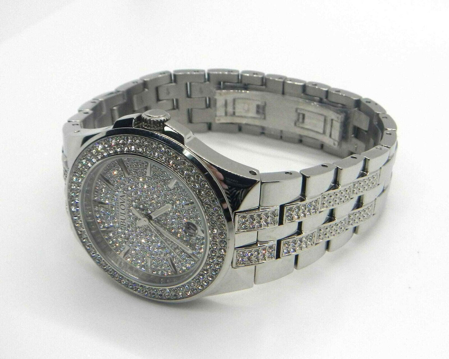 Bulova Crystal Men's Watch 96B235