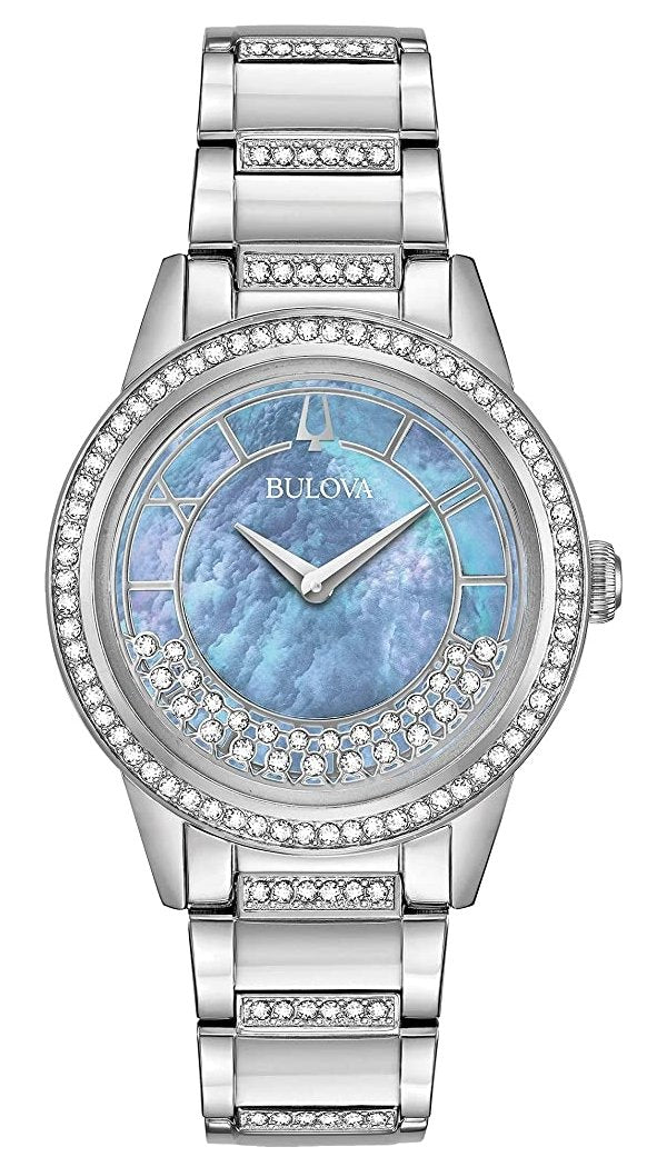Bulova Crystal Quartz Womens Watch 96L260