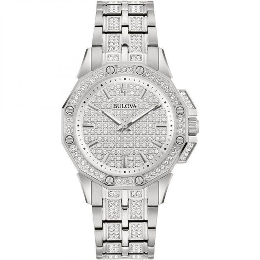 Bulova Crystal Octava Quartz Women's Watch 96L305