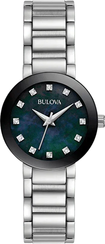 Bulova Futuro Quartz Womens Watch 96P172