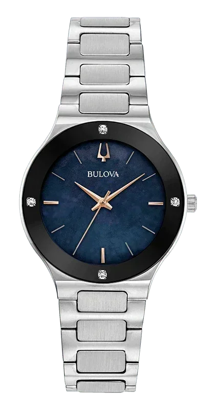 Bulova Futuro Quartz Womens Watch 96R231