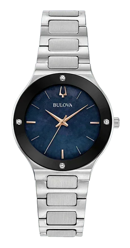 Bulova Futuro Quartz Womens Watch 96R231