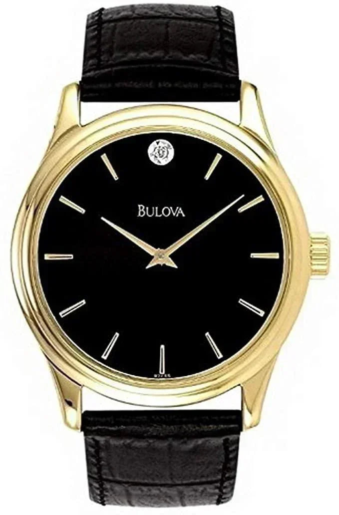 Bulova Diamond Mens Watch 97F55