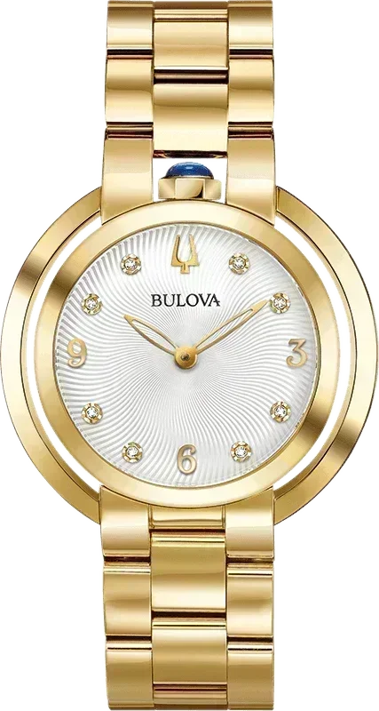 Bulova Rubaiyat Quartz Womens Watch 97P125