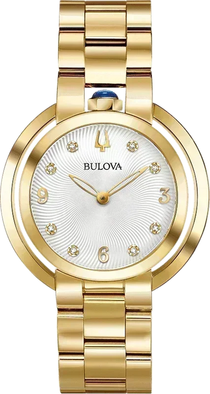 Bulova Rubaiyat Quartz Womens Watch 97P125