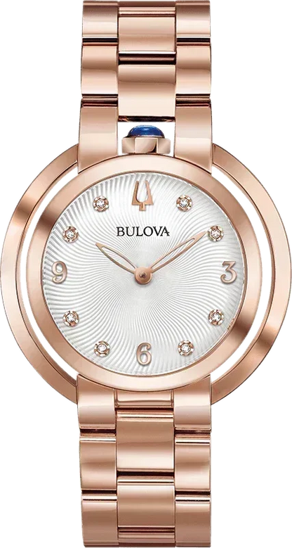 Bulova Rubaiyat Quartz Womens Watch 97P130