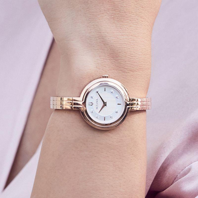 Bulova Quartz Womens Watch 97P145