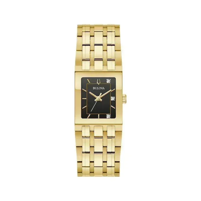 Bulova Marc Anthony Quadra Quartz Women's Watch 97P167