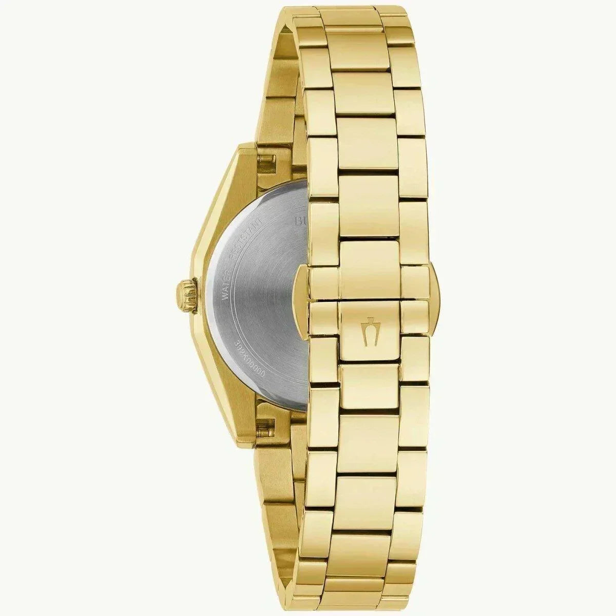 Bulova Surveyor 11 Diamonds Quartz Womens Watch 97P172