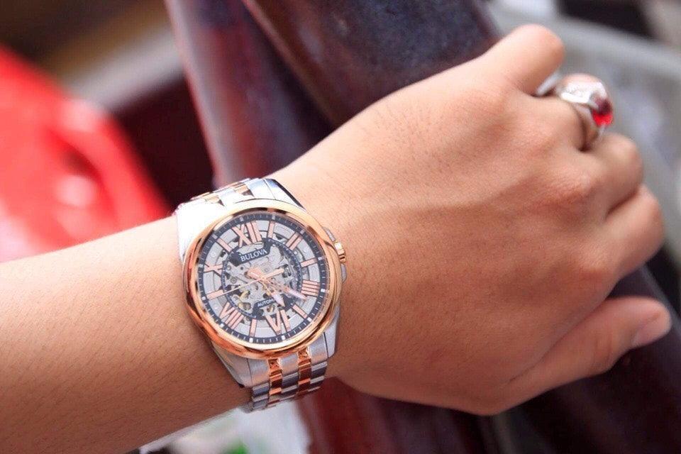 Bulova Automatic Mens Watch 98A166