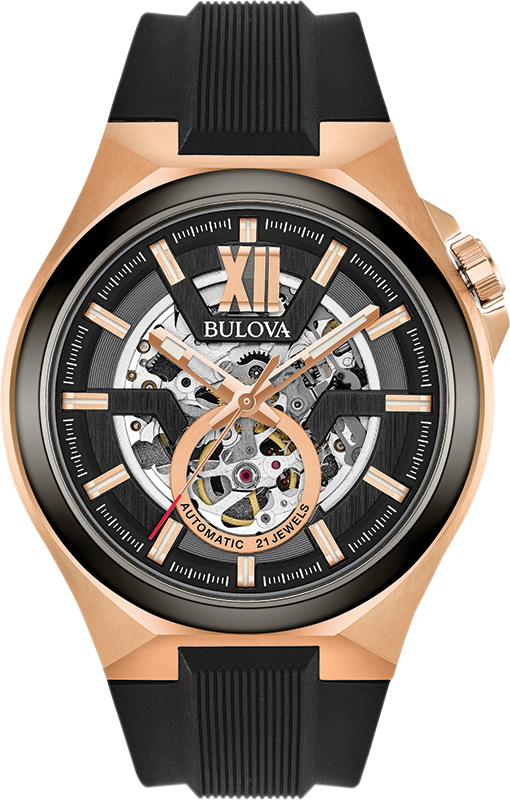 Bulova automatic outlet 21 jewels skeleton