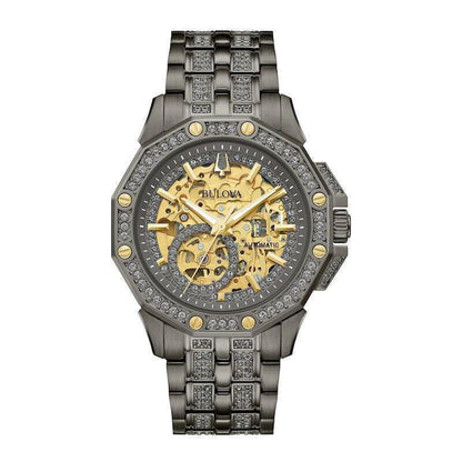 Bulova Crystal Automatic Men's Watch 98A293