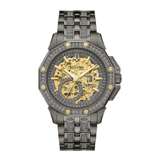 Bulova Crystal Automatic Men's Watch 98A293