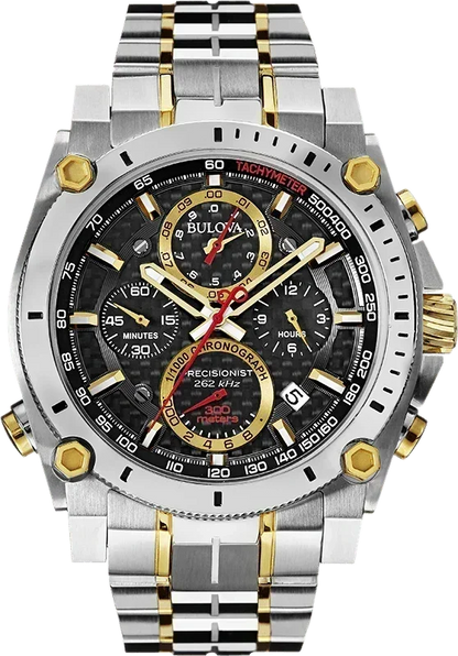 Bulova Precisionist Quartz Mens Watch 98B228