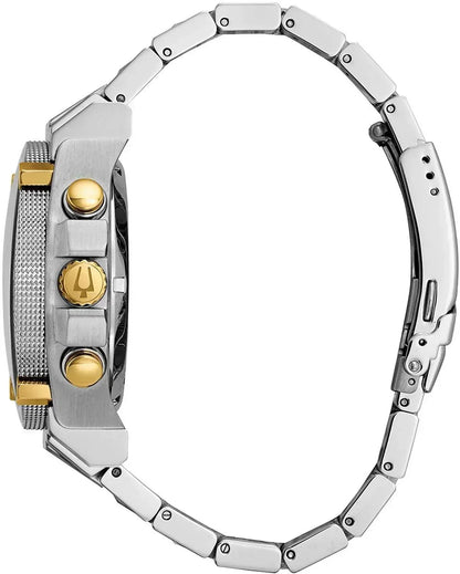 Bulova Precisionist Quartz Mens Watch 98B317