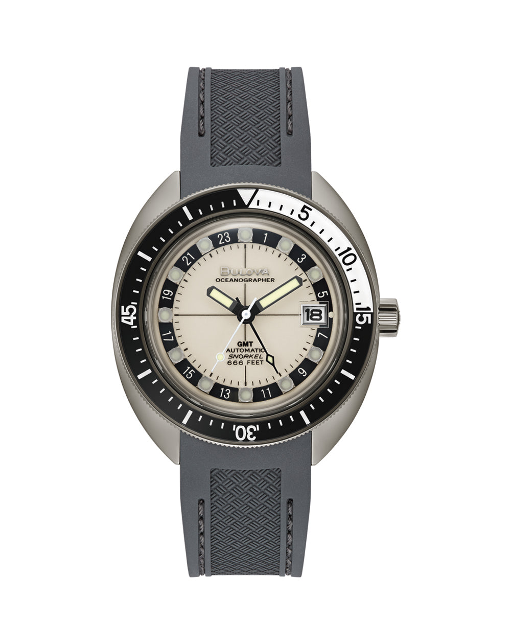 Bulova Oceanographer GMT Automatic Men&#39;s Watch 98B407