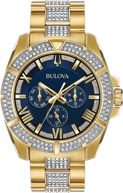 Bulova Quartz Mens Watch 98C128