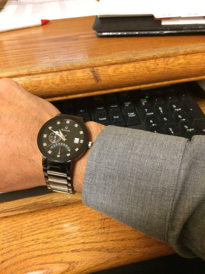 Bulova Futuro Quartz Mens Watch 98D109