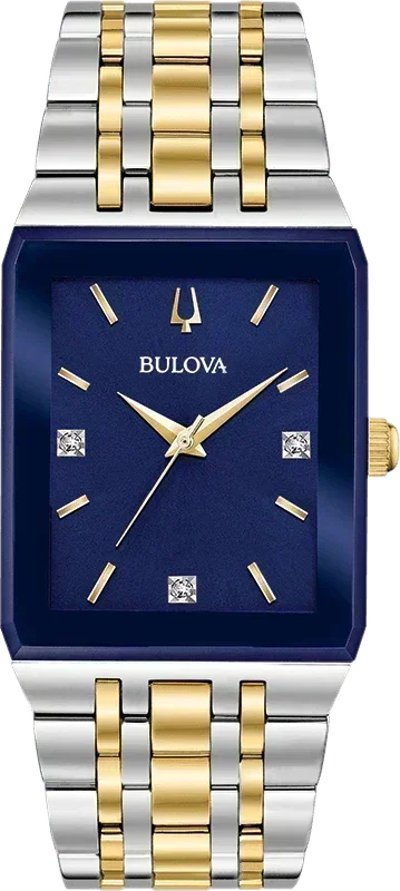 Bulova Futuro Quartz Mens Watch 98D154