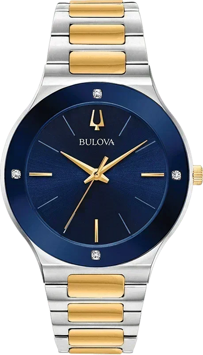 Bulova Futuro Quartz Mens Watch 98E117