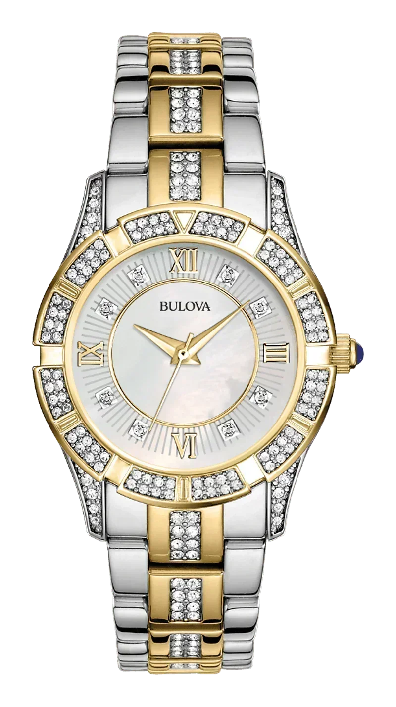 Bulova Crystal Womens Watch 98L135