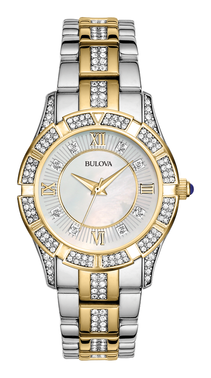 Bulova Crystal Womens Watch 98L135