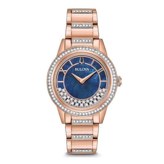 Bulova Crystal Womens Watch 98L247