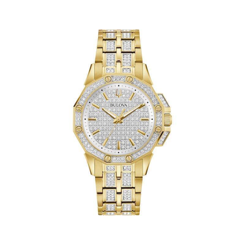 Bulova Crystal Octava Quartz Women's Watch 98L302