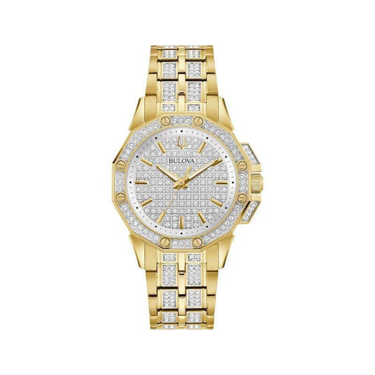 Bulova Crystal Octava Quartz Women's Watch 98L302