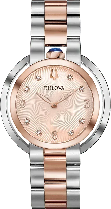 Bulova Rubaiyat Quartz Womens Watch 98P174