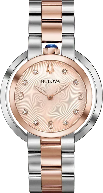 Bulova Rubaiyat Quartz Womens Watch 98P174