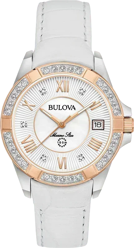 Bulova Marine Star Womens Watch 98R233