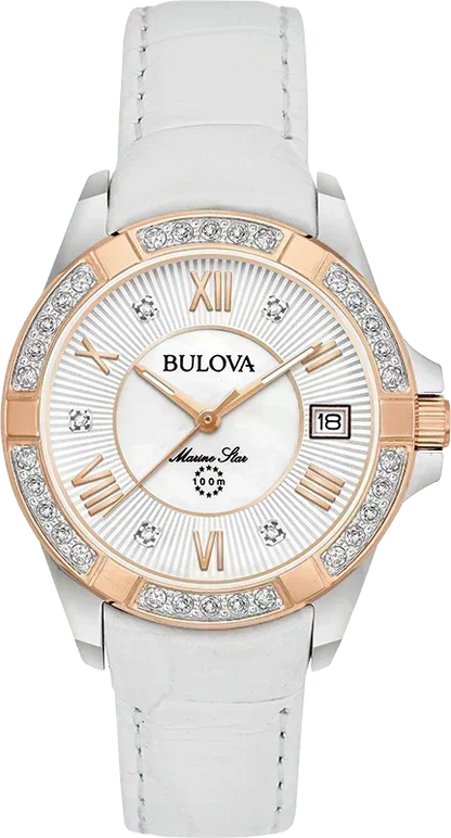 Bulova Marine Star Womens Watch 98R233
