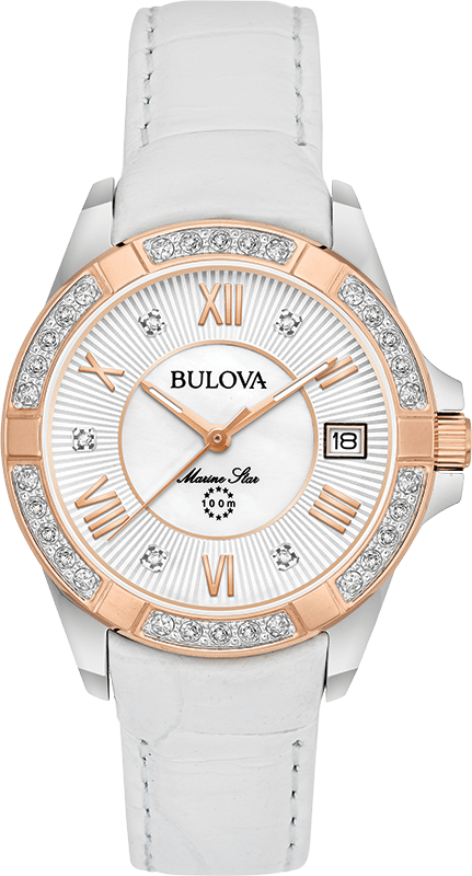 Bulova Marine Star Women s Watch 98R233 Obsessions Jewellery