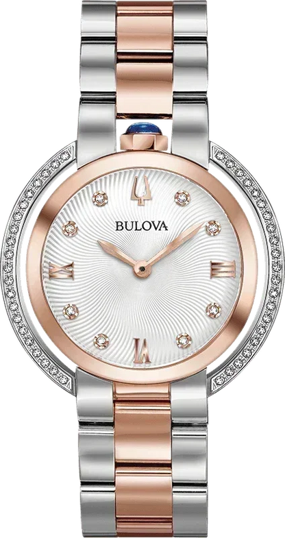 Bulova Rubaiyat Quartz Womens Watch 98R247
