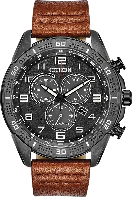 Citizen Long Term Relationship Eco-Drive Mens Watch AT2447-01E
