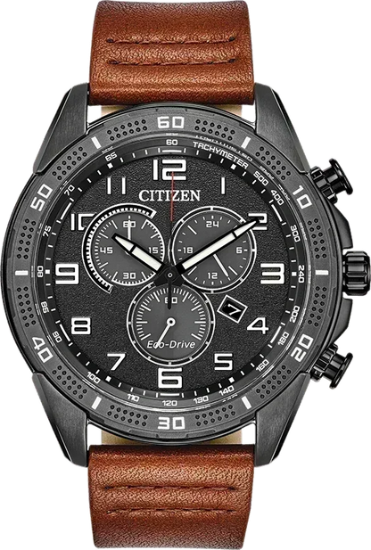 Citizen Long Term Relationship Eco-Drive Mens Watch AT2447-01E