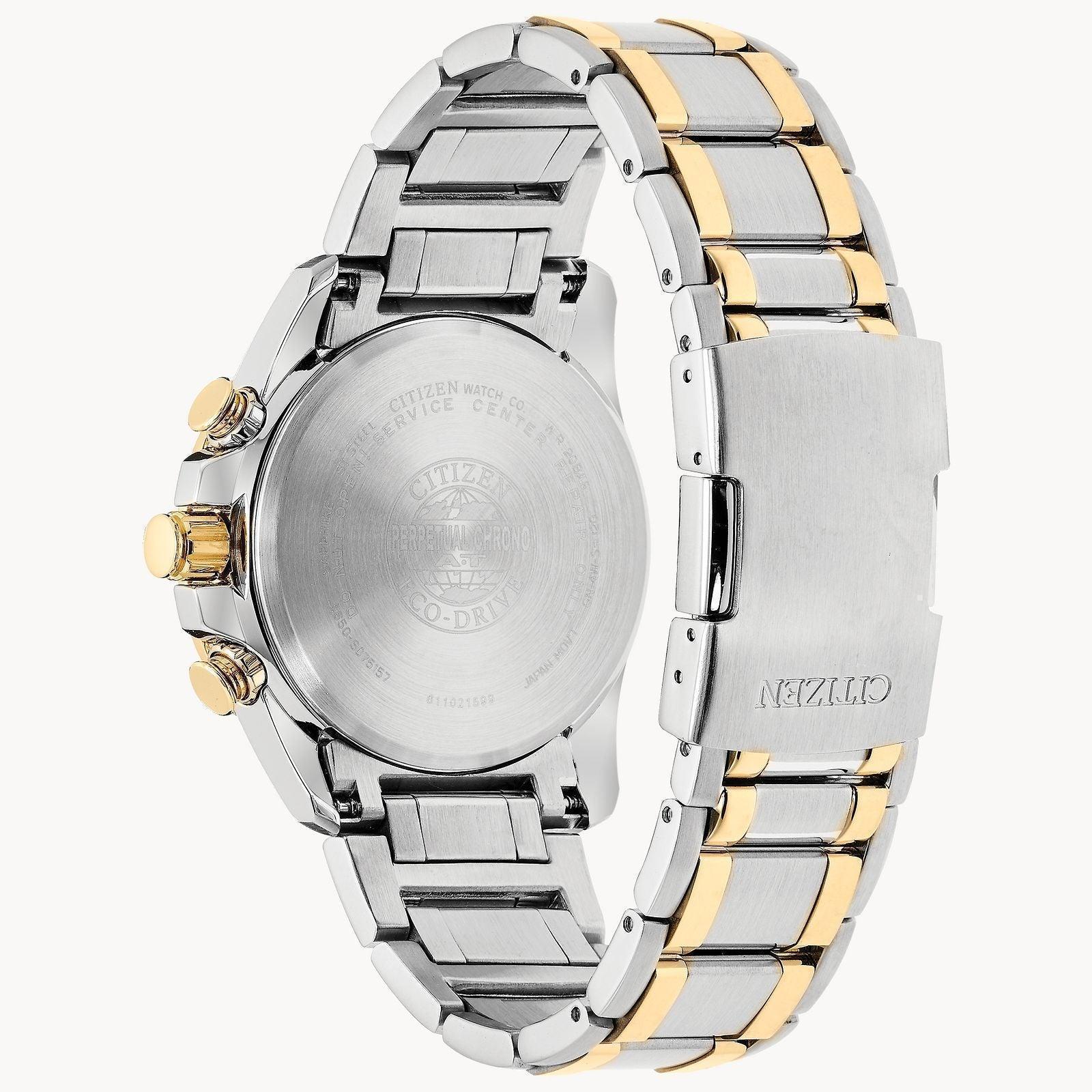Citizen Perpetual Chrono A-T Eco-Drive Mens Watch AT4004-52E