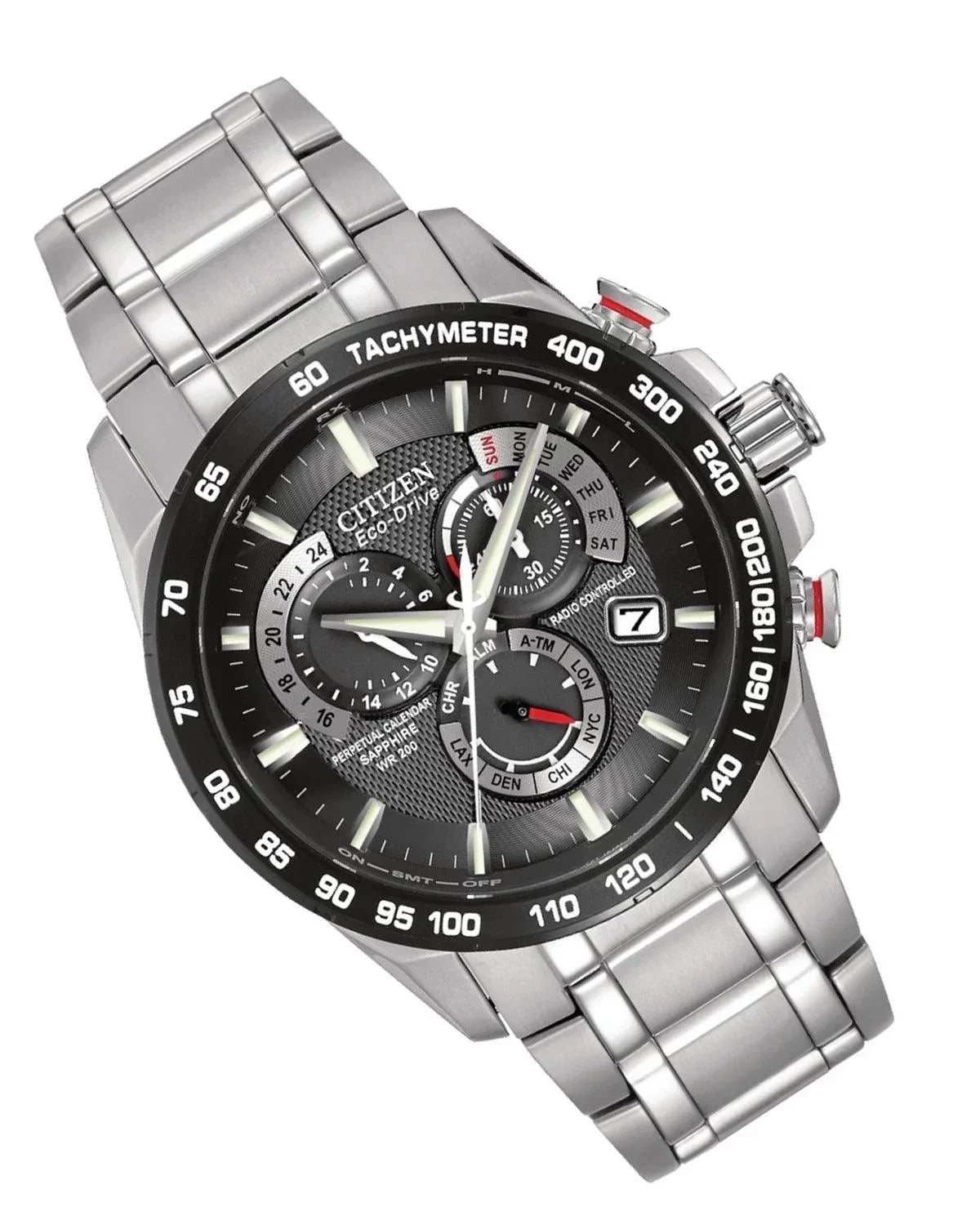 Citizen Perpetual Chrono A-T Eco-Drive Mens Watch AT4008-51E