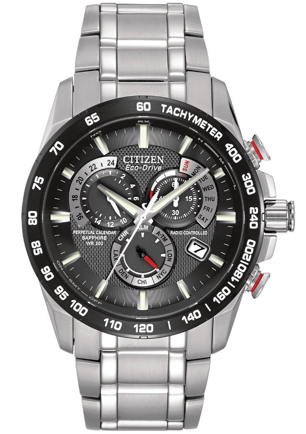 Citizen Perpetual Chrono A-T Eco-Drive Mens Watch AT4008-51E