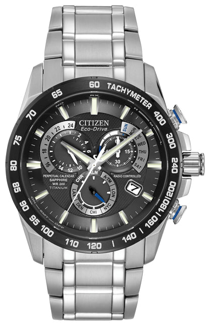 Citizen Perpetual Chrono A-T Eco-Drive Mens Watch AT4010-50E