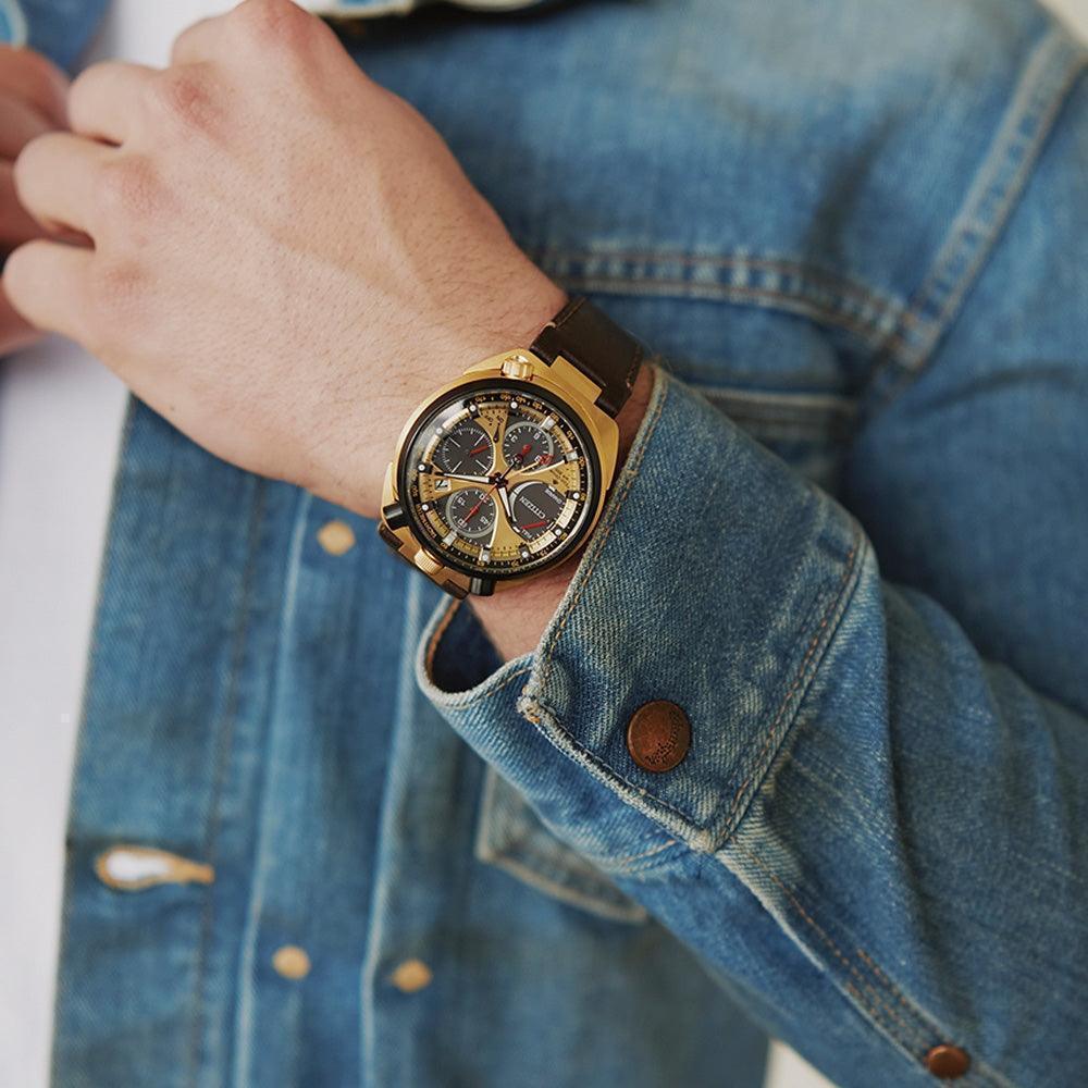 Cityzen Tsuno Chrono Limited Edition ECO-Drive Mens Watch AV0072-01X