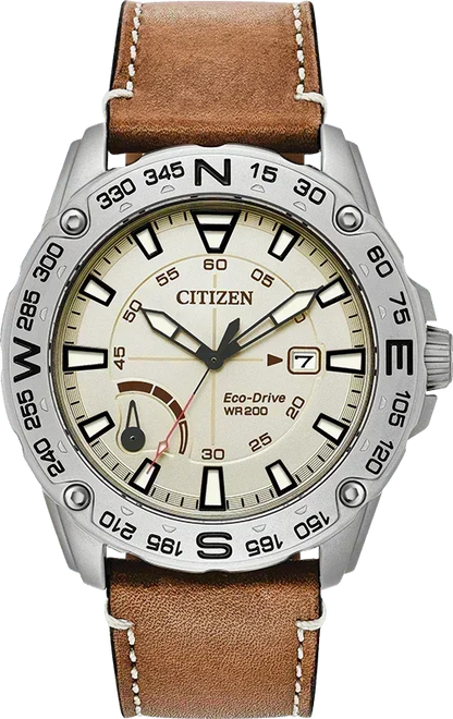 Citizen PRT Eco-Drive Mens Watch AW7040-02A