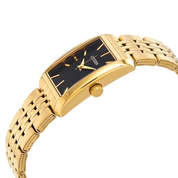 Citizen quartz watch gold sale