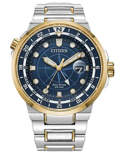 Citizen Endeavor GMT Eco-Drive Men's Watch BJ7144-52L