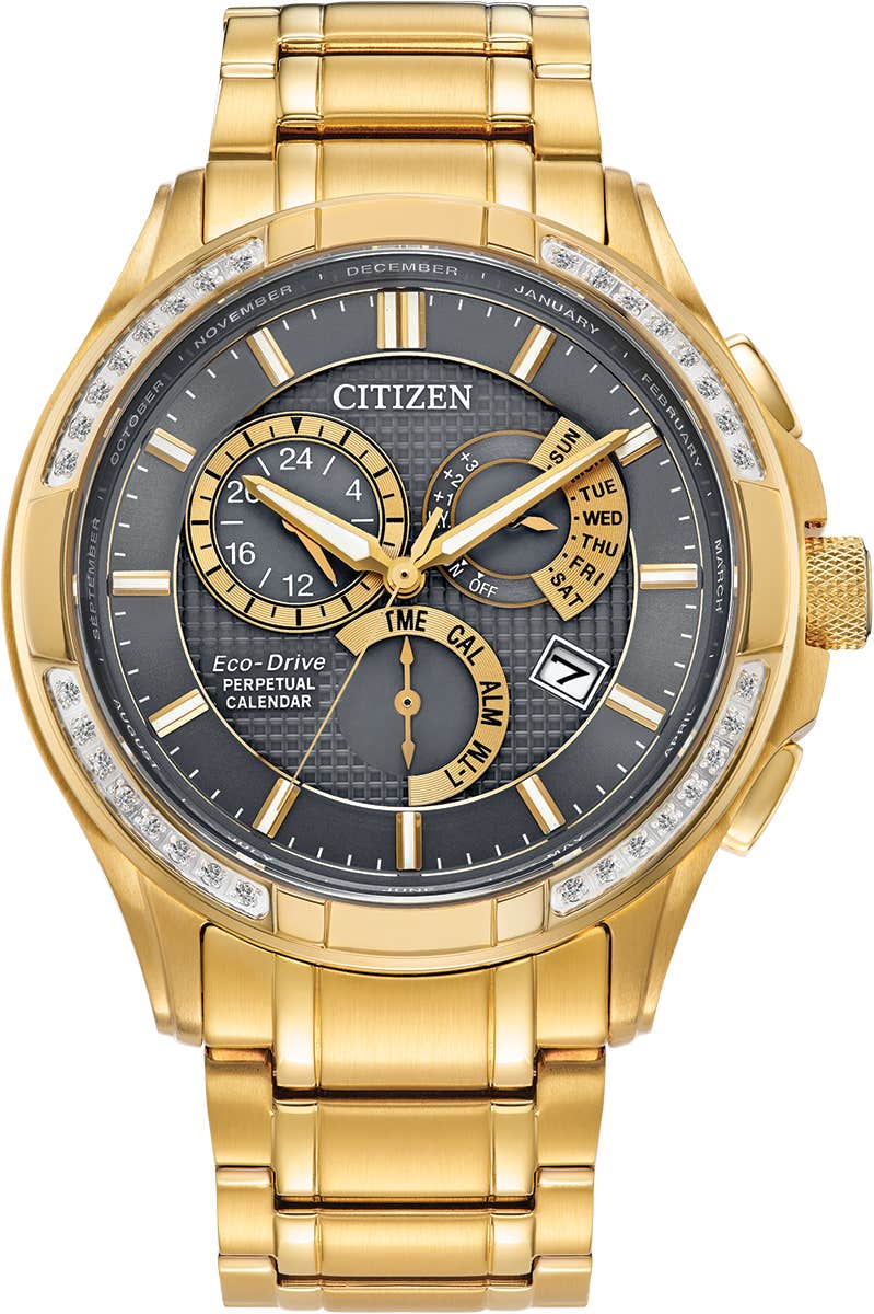 Citizen Sport Luxury Eco Drive Diamond Men&#39;s Watch BL8172-59H