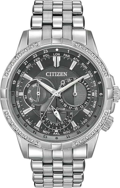 Citizen Calendrier Eco-Drive Mens Watch BU2080-51H